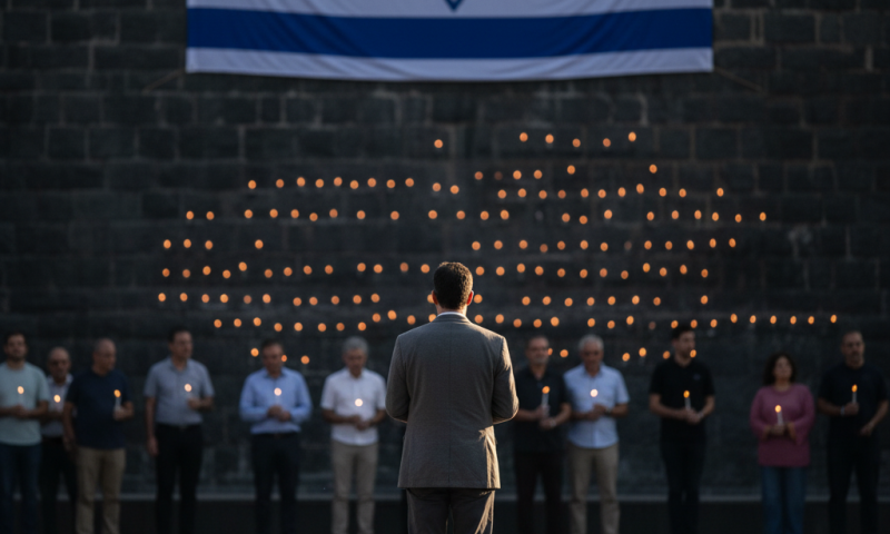 חתן פרס ישראל מאיר את זיכרון הנופלים במבט שלם ומחזק
