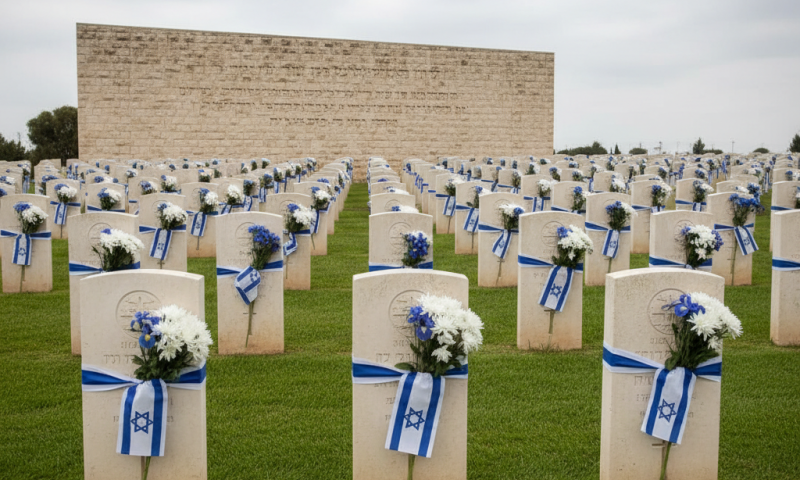 ישראל מתייחדת עם זכר הנופלים: צפירת דומייה וטקסים ברחבי הארץ