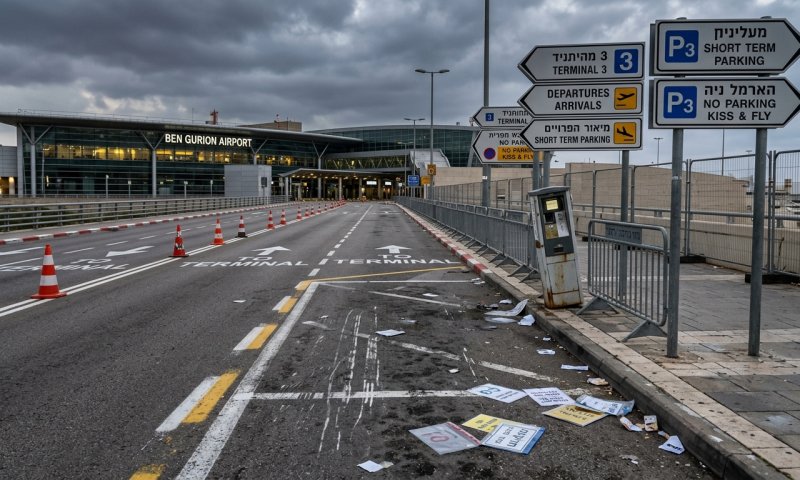 רשות שדות התעופה מזהירה: חברות חניה פרטיות בנתב"ג פועלות ללא היתר