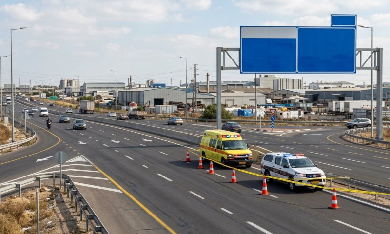 פועל בן 30 נהרג ממשטח ברזל שנפל עליו במפעל בקריית גת