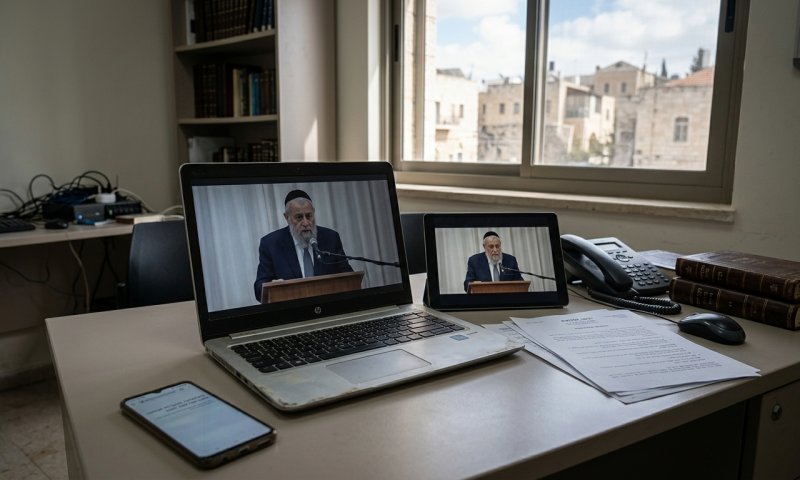 מערך הסייבר מזהיר: סרטון דיפ פייק מזויף של הרב הראשי מופץ ברשתות