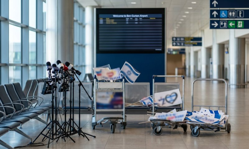 נועם בתן נחת בנתב"ג עם מקום שני: "מחר, בואו נהיה טובים אחד לשנייה"