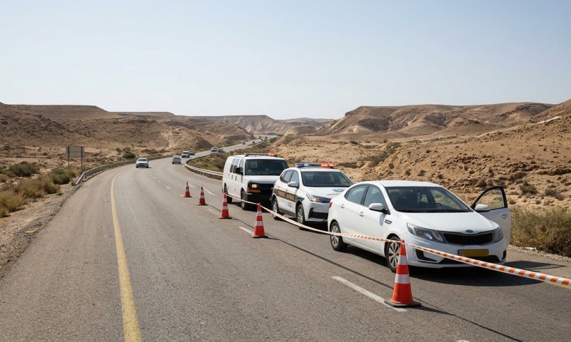 תאונה חזיתית סמוך לשדה בוקר: בת 30 פונתה במסוק במצב קשה