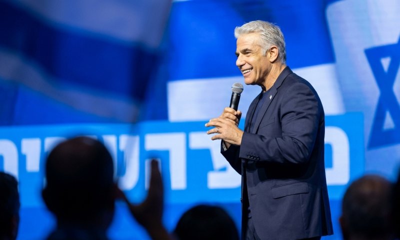 לפיד מנבא מהפך: "יש וייב שלא ראינו מ-2013, נחליף את הממשלה"