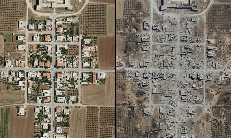 תיעוד מדרום לבנון: הכפר ליד מבצר הבופור נמחק כליל מהמפה
