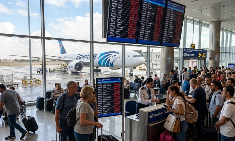 השעיית טיסות: איג'יפטאייר הפסיקה לטוס לאיחוד האמירויות