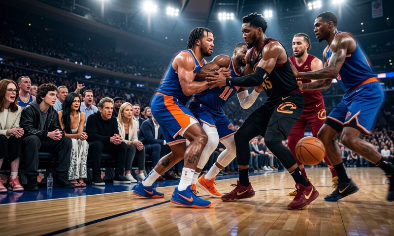 הניקס מריצים את קליבלנד: 2-0 בגמר המזרח, צעד אחד מהגמר הגדול