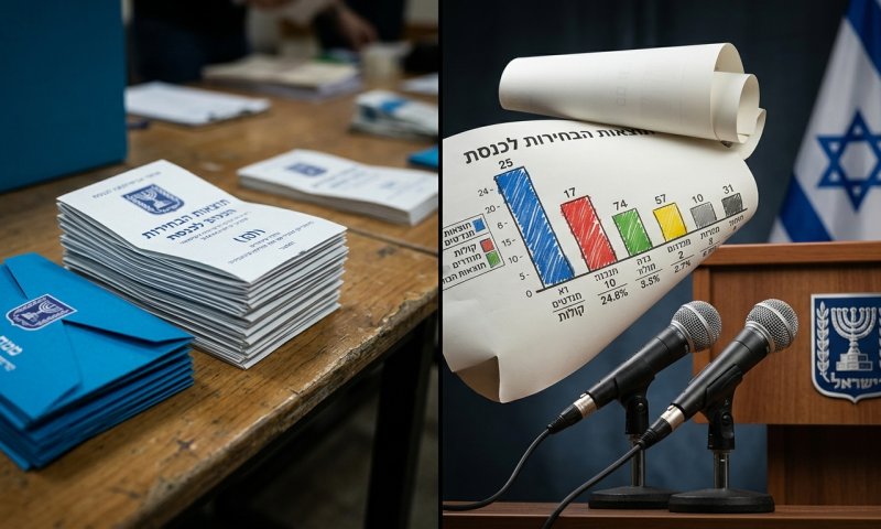 סקרי סוף השבוע: איזנקוט עוקף את הליכוד, גוש נתניהו ללא רוב