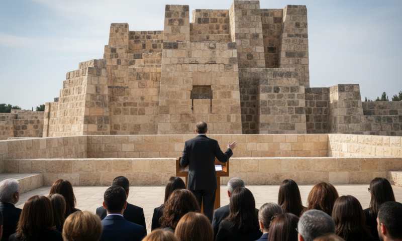 הרצוג בהר הרצל: "כשכל קול משתיק את האחר, הסכנה גוברת"