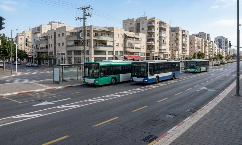 אימה באוטובוס: צעיר פרץ את מחיצת המגן ותקף נהג באגרופים
