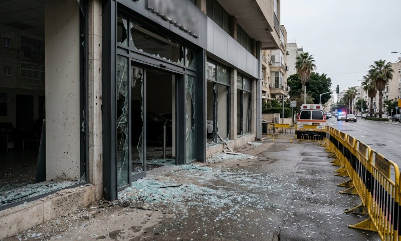 שני צעירים נעצרו בחשד להשלכת רימון על סוכנות רכב בתל אביב
