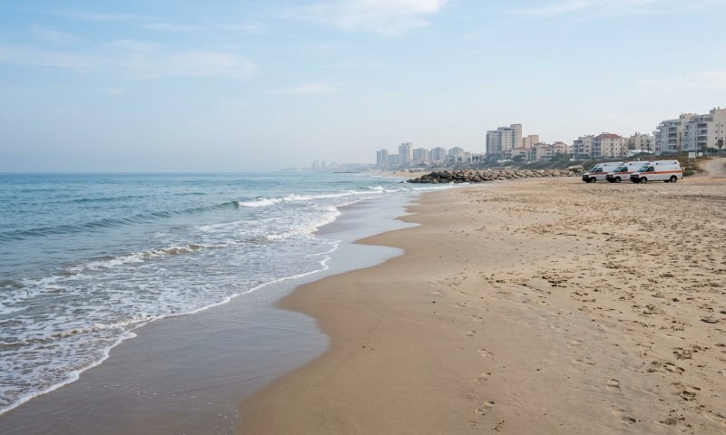 בן 70 התמוטט בחוף באשקלון: ליבו שב לפעום לאחר החייאה