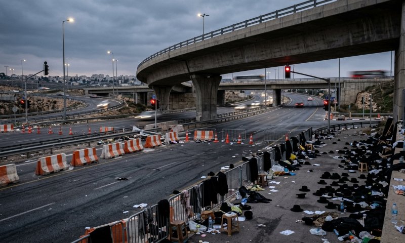 הפלג הירושלמי מאיים: נחסום את כביש 4 במחאה על מעצר עריקים