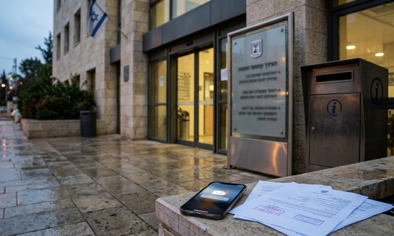 משרד הפנים מזהיר: ההודעה על איסוף נתונים ביומטריים בבתים - שקרית