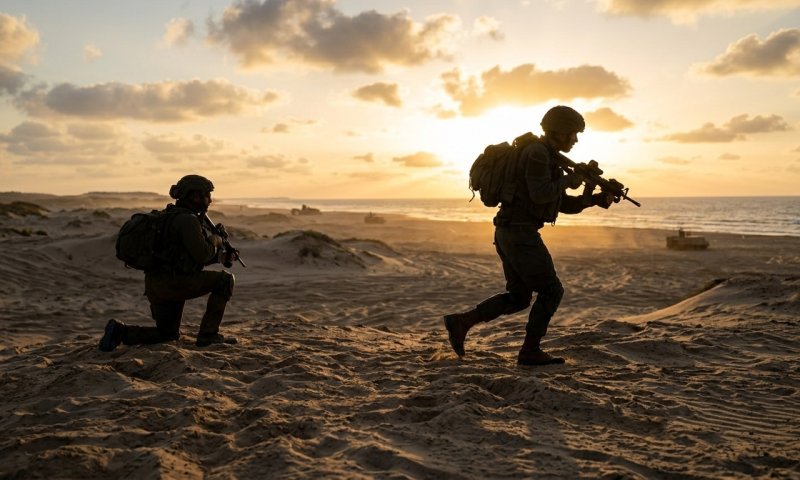 צה"ל מתרגל מחר בחוף זיקים: פיצוצים ותנועת כוחות בשעות הבוקר