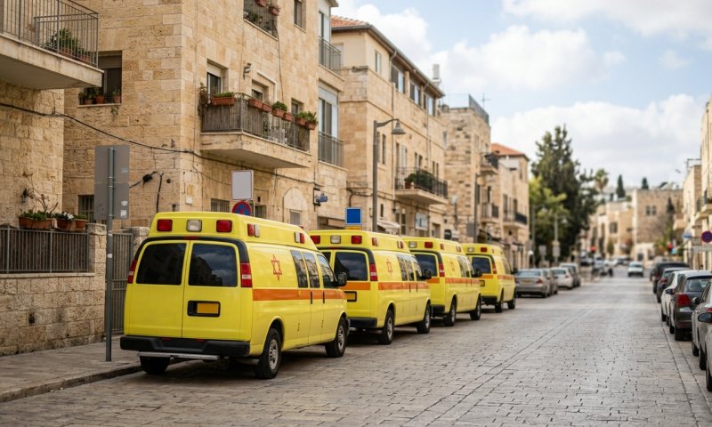 דוד שמש התפוצץ בירושלים: פועל נכווה קשה בכל חלקי גופו