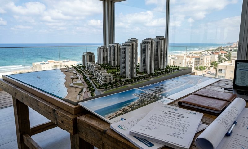 פרויקט הענק בקריית ים יוצא לדרך עם מימון של 1.2 מיליארד שקל