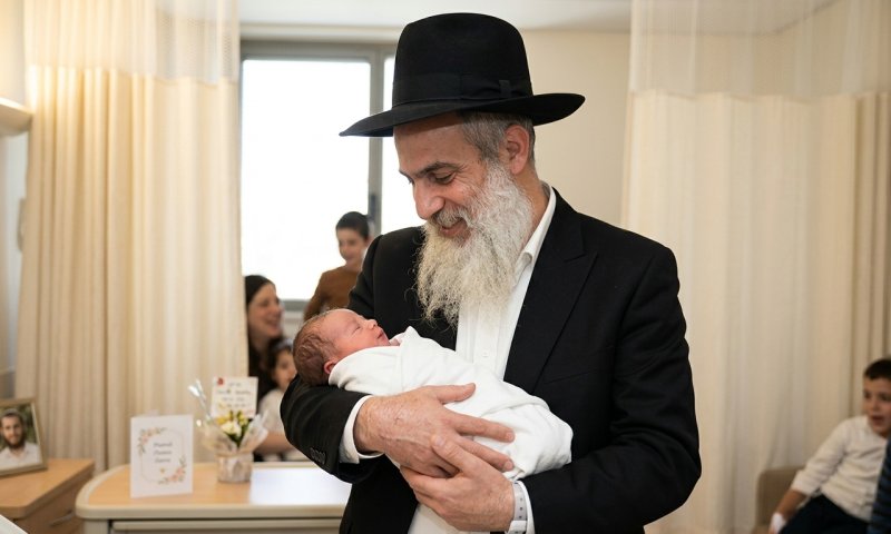 הרב שאיבד את רגליו בסוריה חגג לידת בנו השישי: "אין שיקום גדול מזה"
