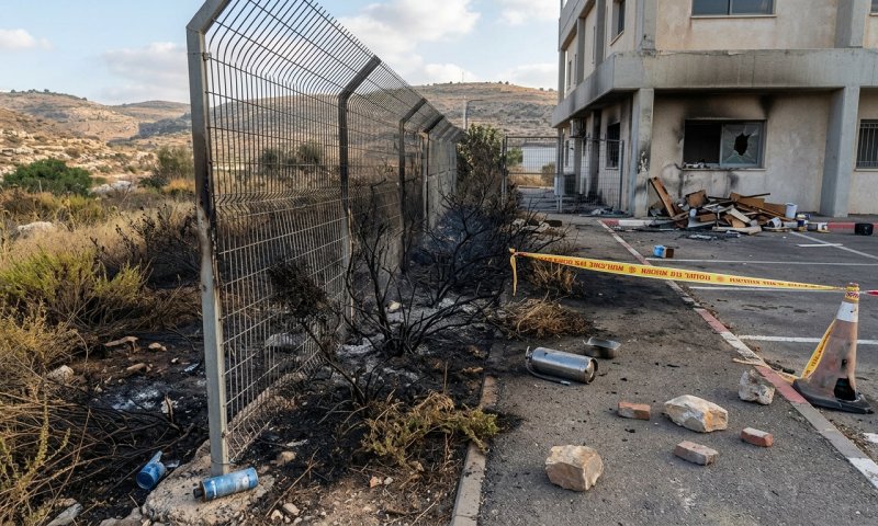 אישום: תושב בית שמש הצית אש ליד תחנת המשטרה במהלך ההתפרעויות