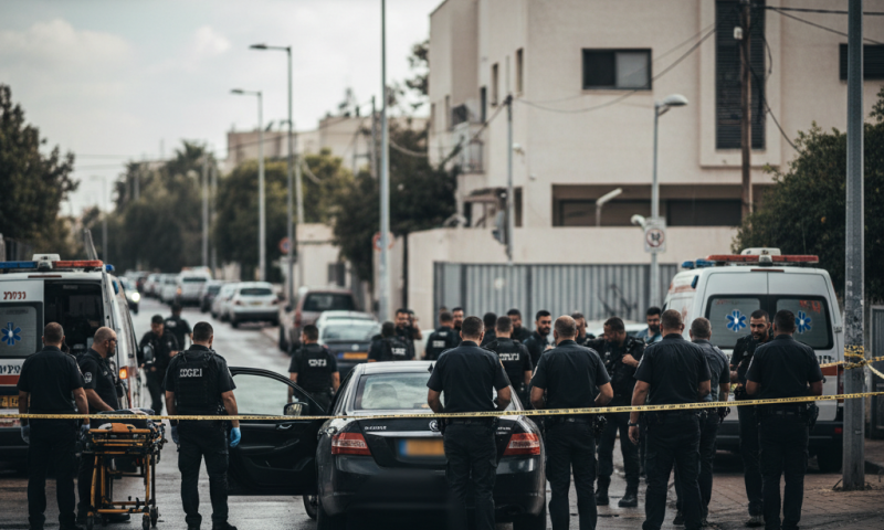 אישה נדקרה למוות בבאר שבע, ילד בן 8 נפצע קשה