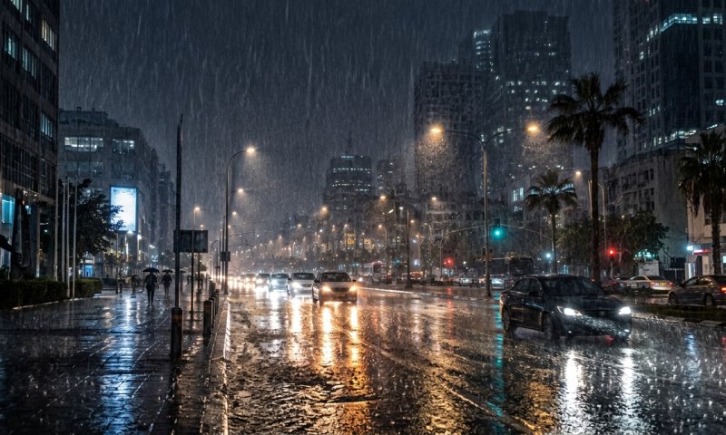 סערה היסטורית באוגוסט: חשש להצפות, סופות רעמים וברד במרכז