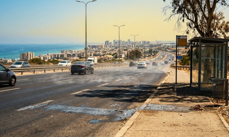 מזג האוויר: הכבדה בעומסי החום מרביעי