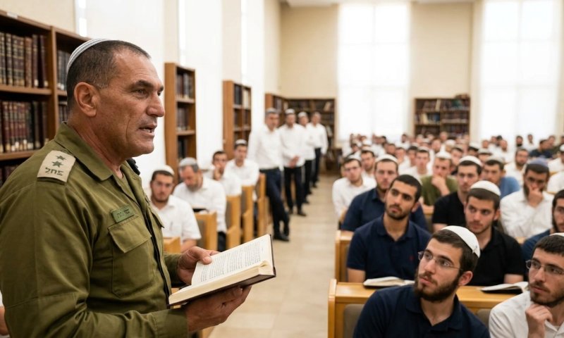 הרמטכ"ל זמיר בירוחם: "לימוד התורה הוא מכפלת כוח של צה"ל"