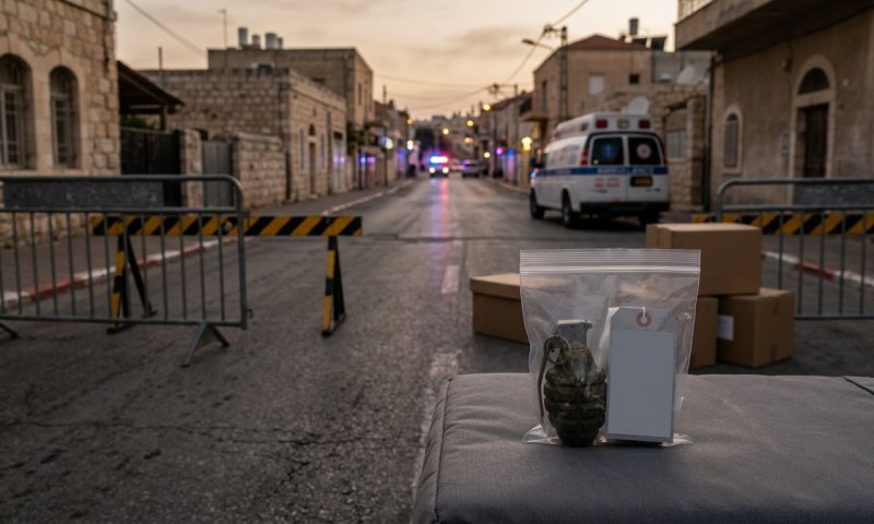 פשיטה בטורעאן: המשטרה איתרה רימון רסס צבאי בבית - בן 29 נעצר
