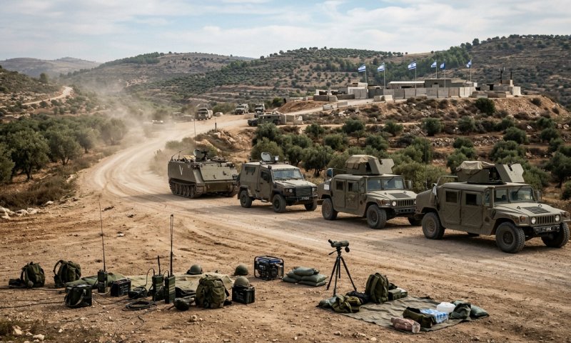צה"ל פותח בתרגיל צבאי בשומרון: "אין חשש לאירוע ביטחוני"