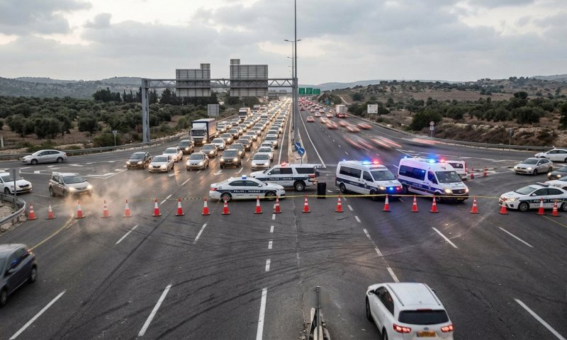 הפגנת חרדים על כביש 4: חסמו את מחלף יבנה במחאה נגד גיוס
