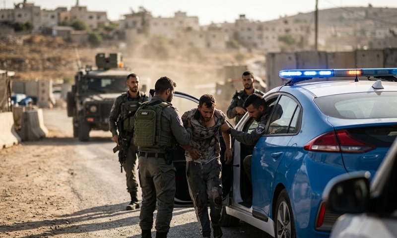 כוחות מג"ב חילצו תושב חולון שנכנס בטעות לשטח A ברמאללה