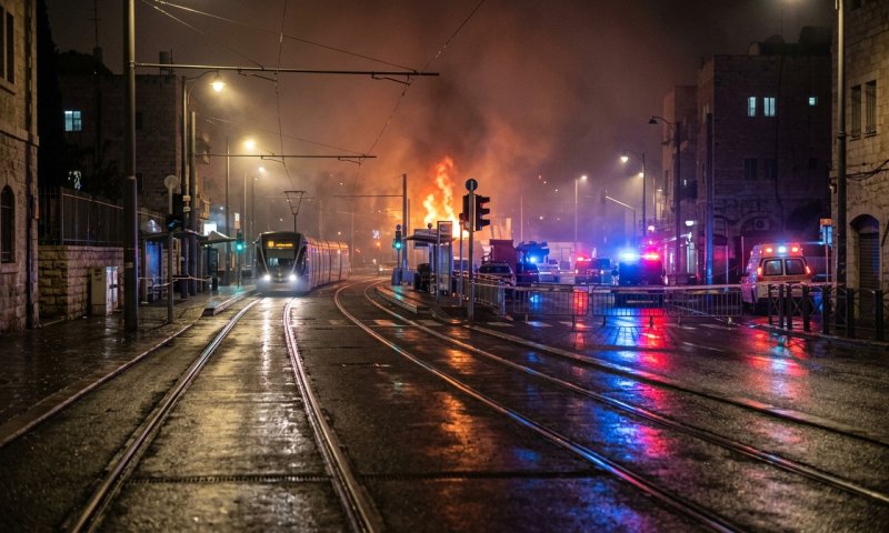 מחאת העריקים: אש על פסי הרכבת הקלה ועימותים בירושלים