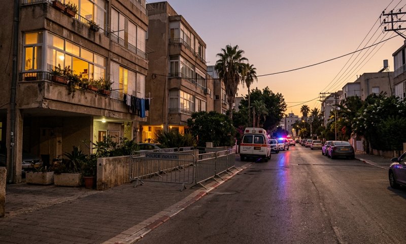 רימון הלם הושלך לעבר בניין מגורים בשכונת כוכב הצפון בתל אביב