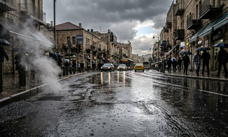 גשם, הפוגה קצרה ושוב התקררות: כך ייראה השבוע הקרוב