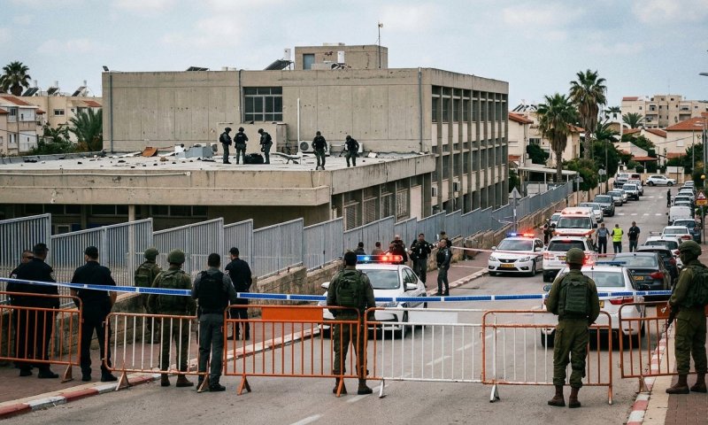 כטב"ם של חיזבאללה אותר על גג בית ספר בנהריה - כנראה שהיה שם זמן רב