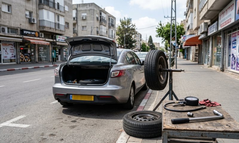 תיעוד: עובד פנצ'ריה בעפולה הכה לקוח באגרופים ונעצר
