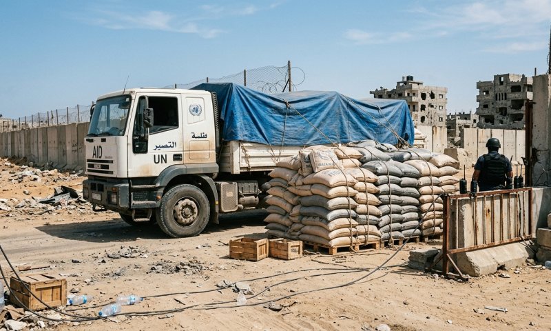 האו"ם יקצץ את סיוע המזון לחצי מיליון פלסטינים בעזה