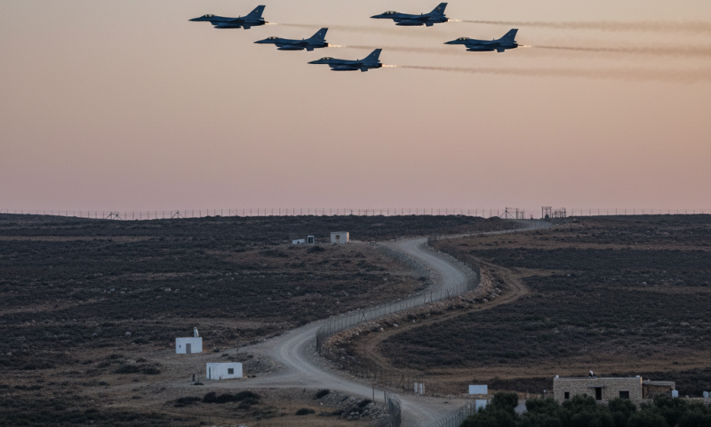 חיל האוויר חיסל מחבלים שהתקרבו לקו הצהוב בלבנון