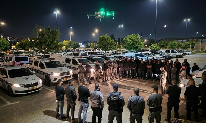 מאות שוטרים פשטו בצפון ועצרו עשרות חשודים בסחר בנשק