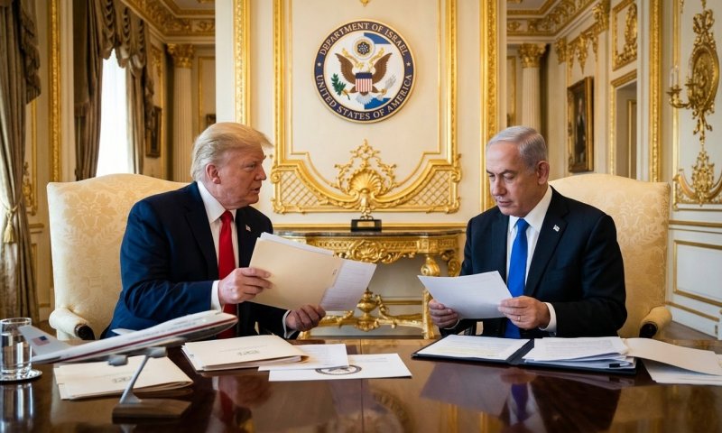 דיווח: טראמפ מכין לנתניהו תמונת ניצחון בעזה לפני הבחירות