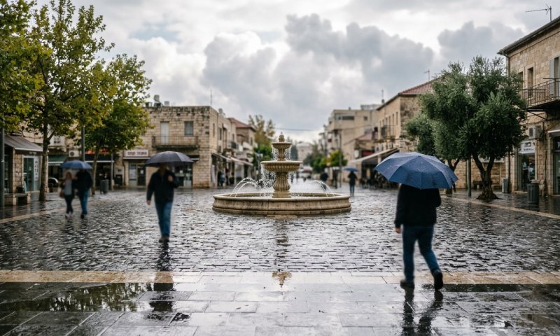 תחזית מזג האוויר: עלייה קלה בטמפרטורות, גשם בצפון