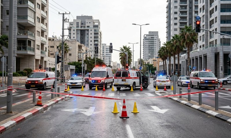 נערה בת 17 נפצעה קשה מפגיעת רכב בעת שרכבה על קורקינט בתל אביב