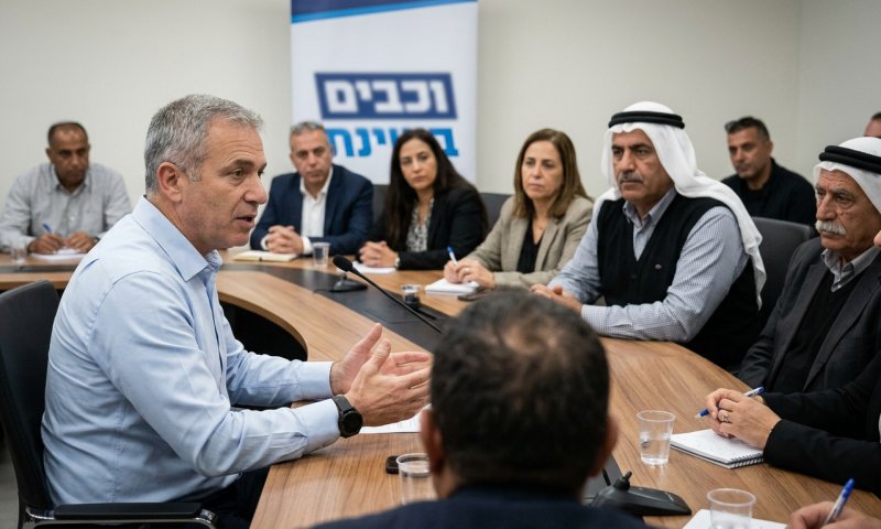 איזנקוט מתחייב: מועמד דרוזי ייכנס לרשימת ישר במקום ריאלי