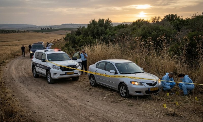 זוג נמצא ירוי למוות ברכב בשפלה - החשד: רצח ואחר כך התאבדות
