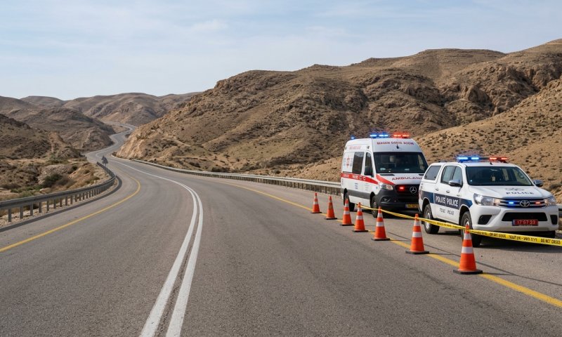 רוכב אופנוע בן 57 החליק ונפצע בינוני סמוך למושב קשת