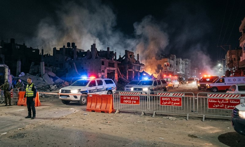 צה"ל השמיד מחסן נשק ופיר שיגור של חמאס בצפון עזה