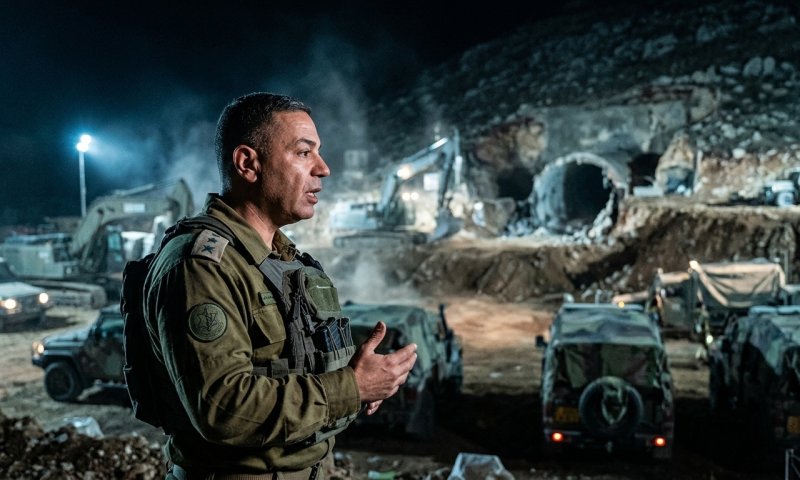 צה"ל השמיד רשת מנהרות אסטרטגית של חיזבאללה בדרום לבנון