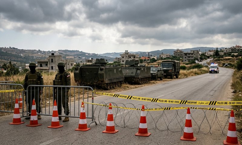 כטב"ם ישראלי תקף רכב סמוך לנבטיה שבדרום לבנון