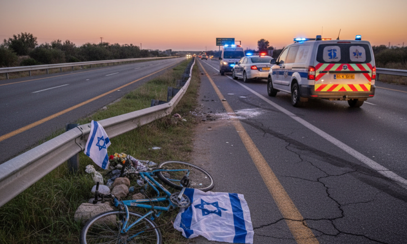 רכב של היחידה לאבטחת שרים דרס למוות נער ערבי סמוך לחברון