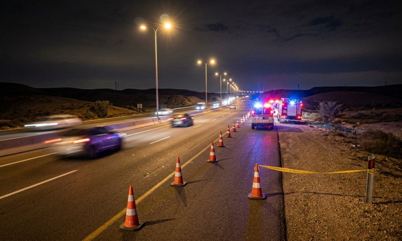 נהג חדש בן 19 נתפס ב-201 קמ"ש בדרום: כיבה אורות וניסה לברוח